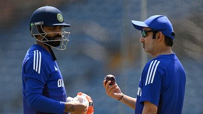 'So my mindset was a little different...': Ravindra Jadeja credits Gautam Gambhir for improving his batting mindset after India's 2-0 win against West Indies : Ravindra Jadeja of India speaks with Gautam Gambhir during a nets session at Headingley on June 19, 2025 in Leeds, England.