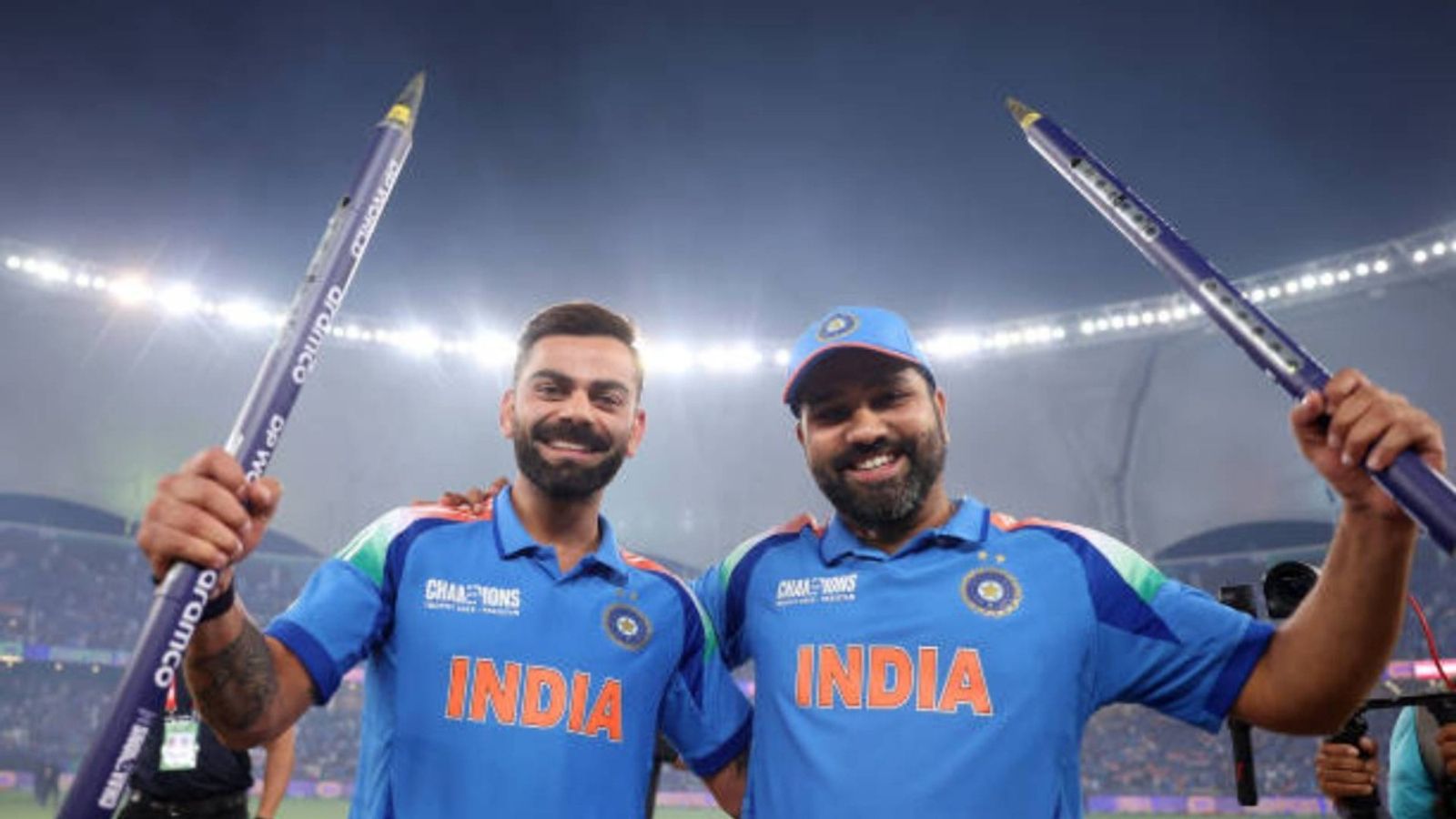 'Absolutely wrong to say that...': BCCI vice-president Rajeev Shukla provides major update on Rohit Sharma and Virat Kohli's ODI future Virat Kohli (L) and Rohit Sharma in this frame