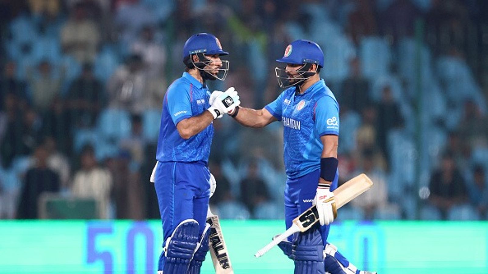 Huge blow for Afghanistan as star batter with over 5000 runs ruled out of third ODI vs Bangladesh and Zimbabwe Test due to calf injury Rahmat Shah of Afghanistan celebrates his half century during the ICC Champions Trophy 2025 match between Afghanistan and South Africa at National Stadium on February 21, 2025 in Karachi, Pakistan.
