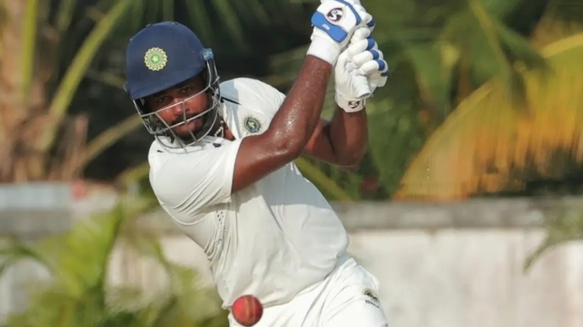 Kerala's star batter Sanju Samson in frame