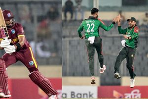 BAN vs WI: Rishad Hossain's superlative six-fer breaks West Indies' back as Bangladesh win 1st ODI by 74 runs in low-scoring affair SportsTak