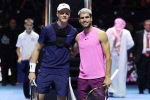 As predicted Jannik Sinner humbles Carlos Alcaraz to lift second Six Kings Slam title SportsTak