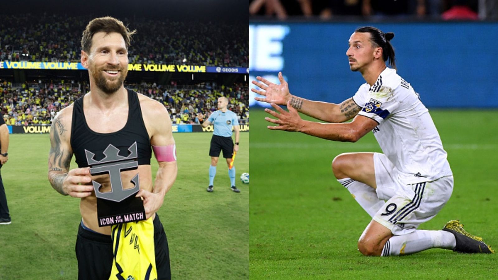 Lionel Messi creates HISTORY in MLS, breaks Zlatan Ibrahimovic's old record after hat-trick vs Nashville SC Lionel Messi broke Zlatan Ibrahimovic's old record in MLS after scoring hat-trick vs Nashville SC.