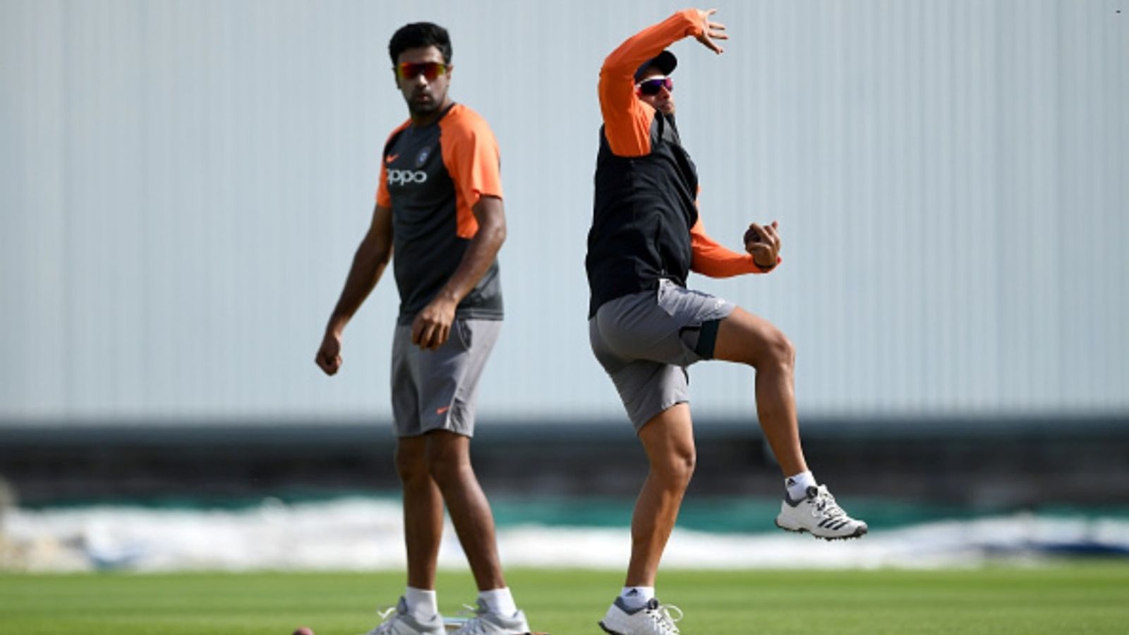 'Bowling ke upar bhi thoda dhyan dedo... kitne all-rounders chahiye aapko?': R Ashwin furious over Kuldeep Yadav's omission after 1st ODI defeat to Australia Kuldeep Yadav of India bowls, watched by Ravichandran Ashwin during a nets session at Edgbaston on July 30, 2018 in Birmingham, England.