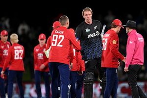 Harry Brook and Phil Salt power England to a dominant 65-run win over New Zealand as hosts fall short despite all wickets falling to catches SportsTak