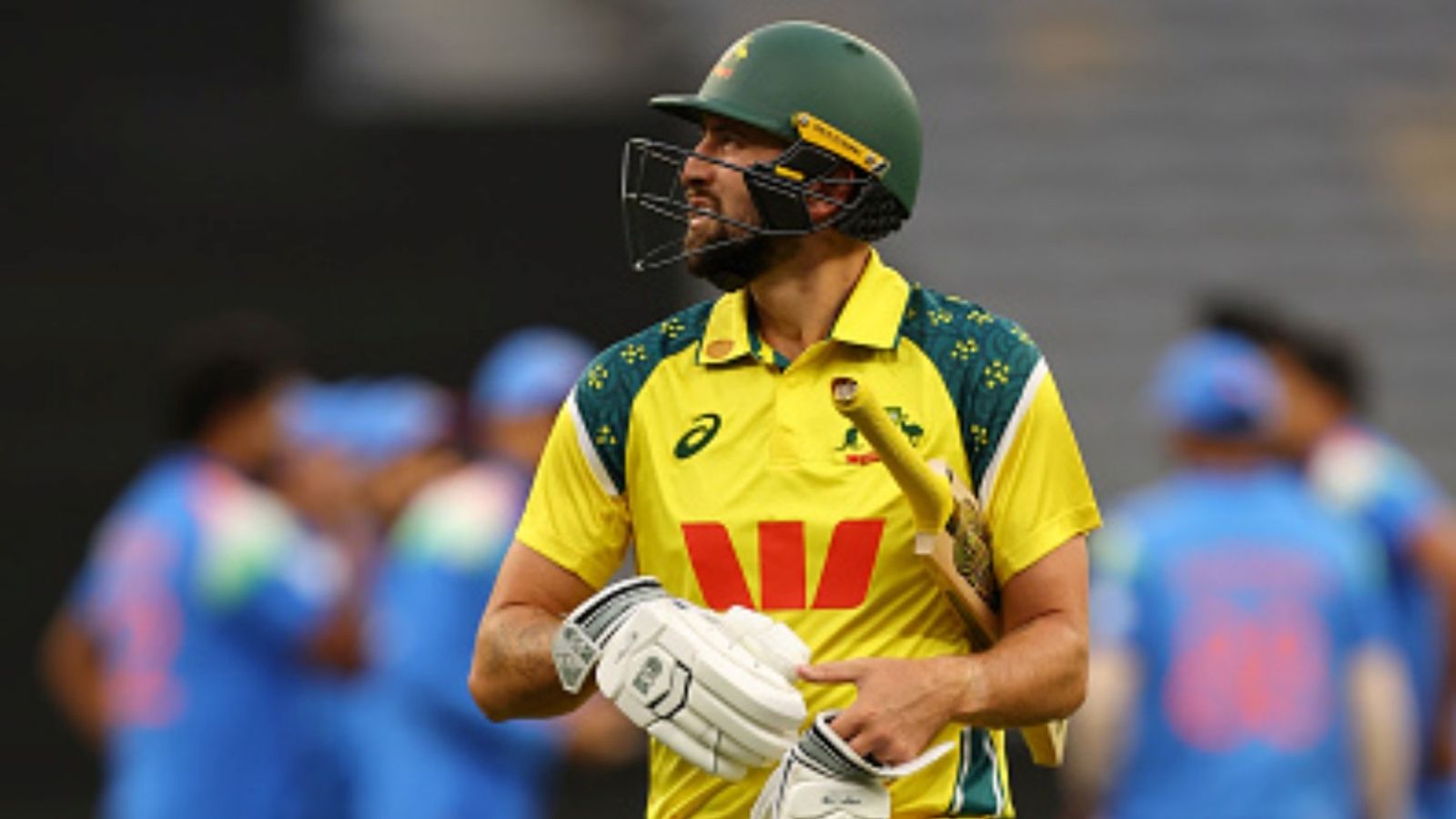 'It's always going to be tough to get a spot in the XI': Australia batter reveals frustration after low score vs India in Perth ODI Matt Short of Australia walks back to the pavillion dejected after losing his wicket to Axar Patel in first ODI at Perth Stadium.