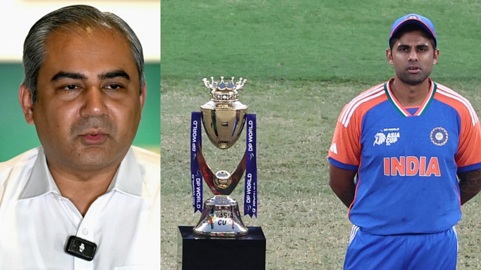 Asia Cup 2025 Trophy controversy: Two cricket boards join forces with BCCI to shoot a letter to ACC's Mohsin Naqvi over handing over cup to India Mohsin Naqvi and Suryakumar Yada with his Asia Cup 2025 trophy