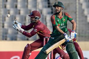 BAN vs WI, 2nd ODI: West Indies make history with all-spin attack, edge past Bangladesh in thrilling Super Over to level ODI series SportsTak