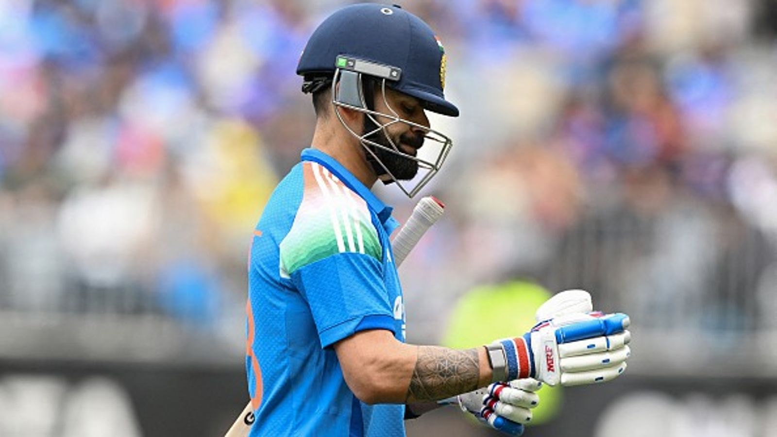 'He knows how to play in one way only...': Ex-India coach's big words on Virat Kohli's mentality ahead of IND vs AUS 2nd ODI India's Virat Kohli in this frame
