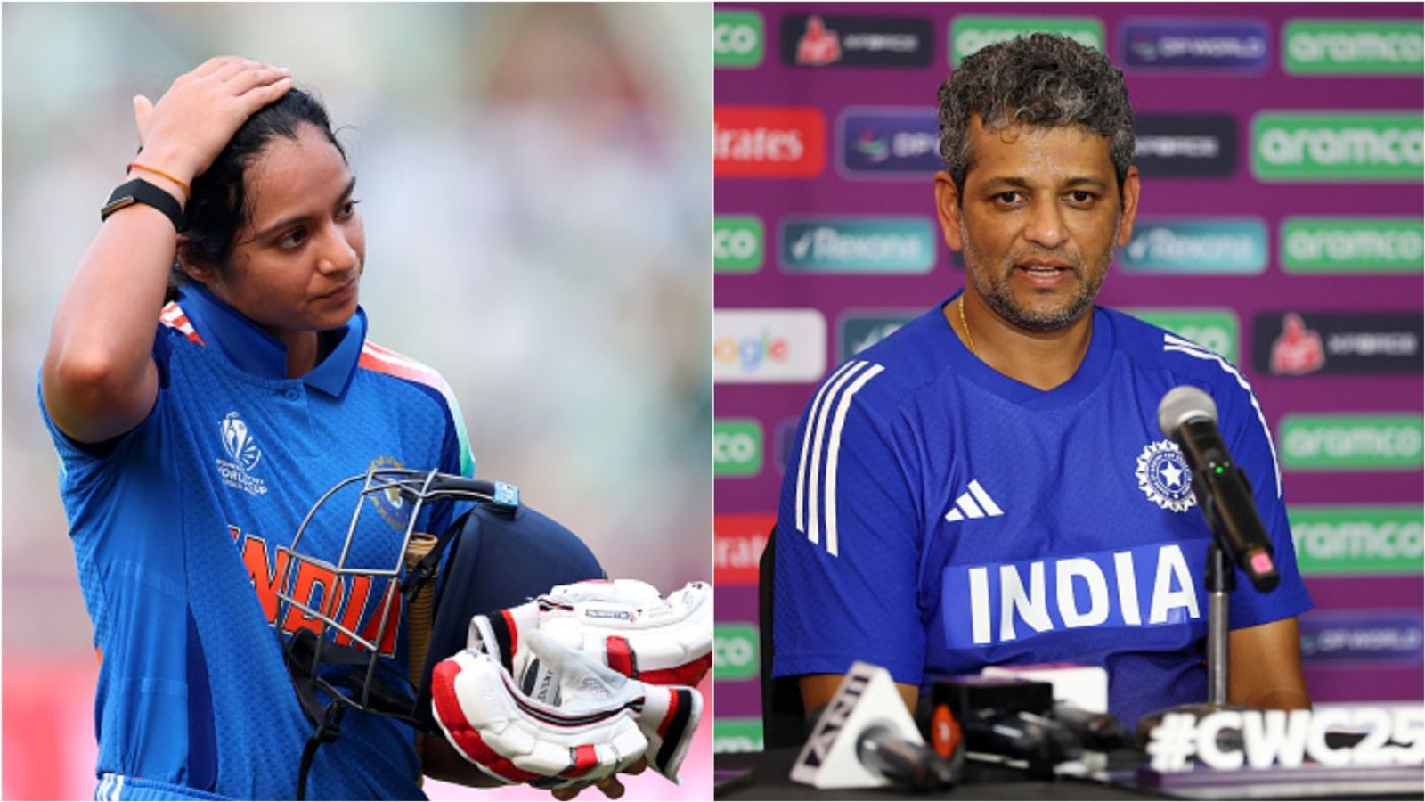 'I don't know why this is coming up': India head coach Amol Muzumdar defends Pratika Rawal's strike rate of 71 in World Cup 2025 India opener Pratika Rawal walks back to the pavillion after losing her wicket; India head coach Amol Muzumdar speaks at a press conference.
