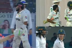 Why Mohmmad Rizwan wasn't given out hit-wicket for knocking bails off despite ball being not dead? ICC rule explained SportsTak