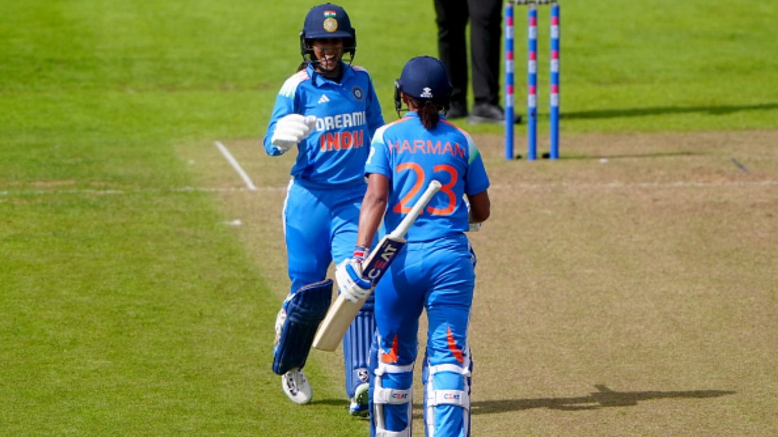 INDW vs NZW, Women World Cup 2025: Harmanpreet brings back Jemimah in place of all-rounder for must-win clash India's Jemimah Rodrigues (left) celebrates her half century with Harmanpreet Kaur (right).