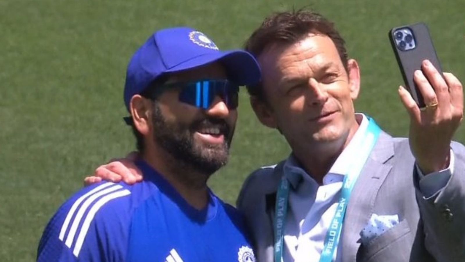 'An old bull leaving International cricket, partnership with a young...': Adam Gilchrist's nostalgic post for ex-Deccan Chargers teammate Rohit Sharma goes viral Former Australia wicketkeeper Adam Gilchrist takes a selfie with India opener Rohit Sharma at Adelaide Oval ahead of second ODI.
