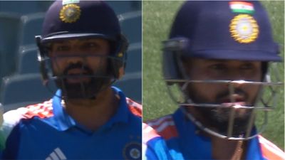 WATCH: 'Aap karke dekho, mereko mat bolo na phir': Shreyas Iyer, Rohit Sharma engage in hilarious argument over mix-up in Josh Hazlewood's over Rohit Sharma, Shreyas Iyer