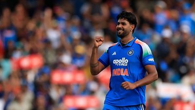 IND vs AUS, 3rd ODI: Harshit Rana joins elite list featuring Javagal Srinath, Madan Lal with his four-wicket haul against Australia in third ODI Harshit Rana of India celebrates after dismissing Josh Hazlewood of Australia during game three of the One Day International series between Australia and India at Sydney Cricket Ground