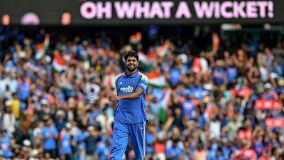 'He is ticking all the boxes right...': Gautam Gambhir's 2011 World Cup-winning teammate lauds Harshit Rana after his 4-wicket haul vs Australia in 3rd ODI  Harshit Rana reacts after taking the wicket of Australia's Josh Hazlewood during the third one-day international (ODI) men's cricket match between Australia and India