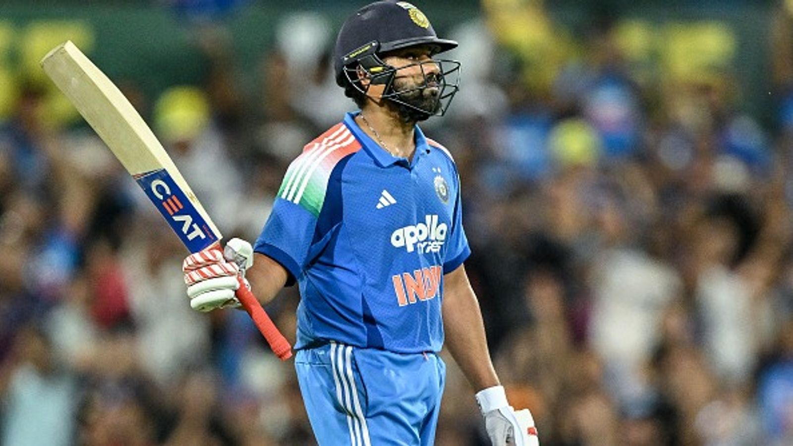 IND vs AUS: Rohit Sharma roars with splendid ton in 3rd ODI against Australia, clocks his 50th international century at the SCG India's superstar batter Rohit Sharma in this frame