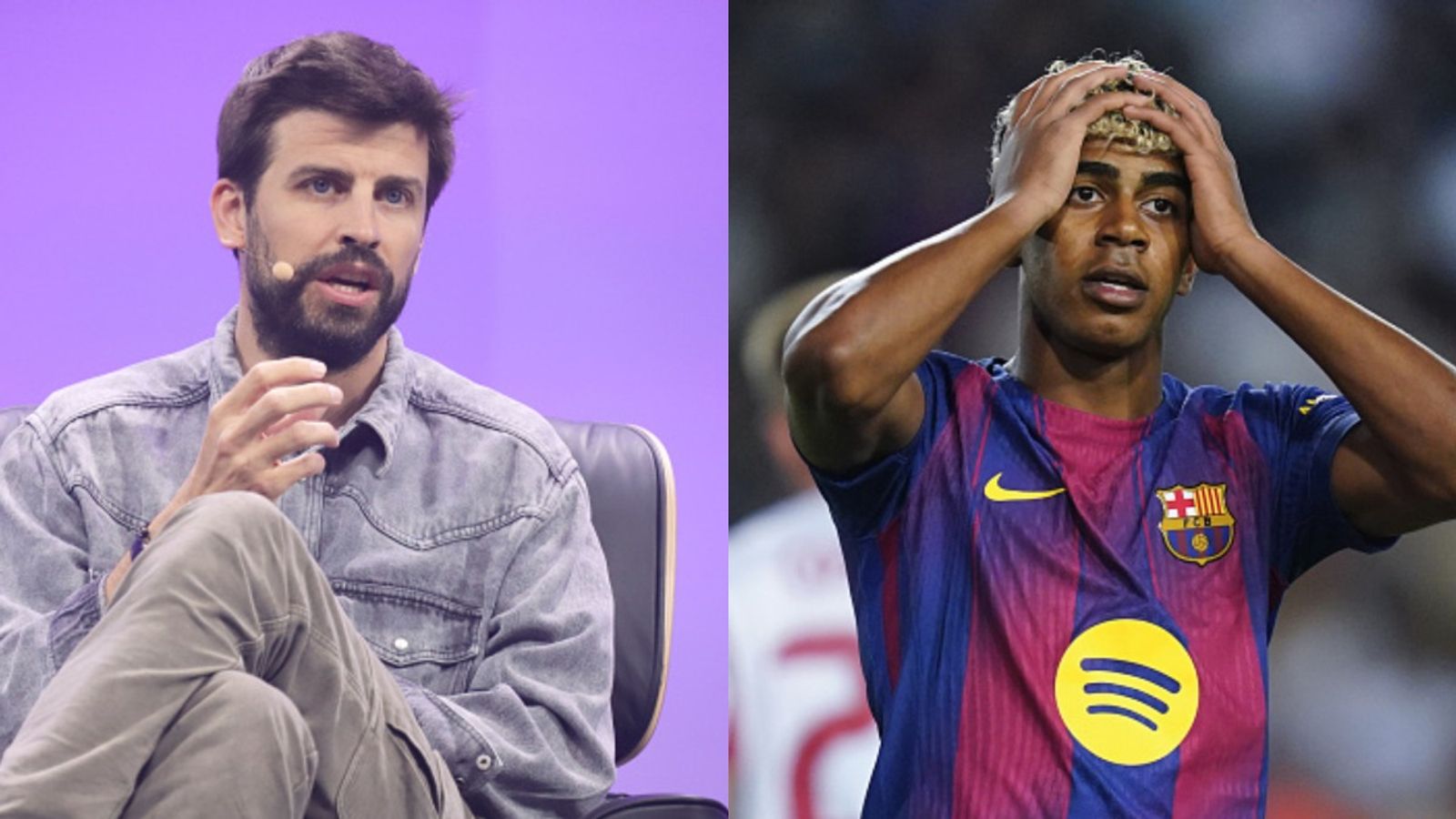 Gerard Pique BACKS Lamine Yamal after accusing Real Madrid of 'stealing', says 'let's accept...' Gerard Pique BACKS Lamine Yamal after accusing Real Madrid of 'stealing', says 'let's accept...'