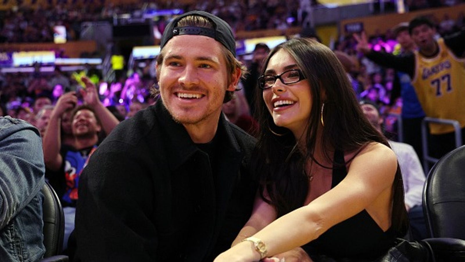 WATCH: Madison Beer shows Justin Herbert's playful side during Lakers game appearance WATCH: Madison Beer shows Justin Herbert's playful side during Lakers game appearance