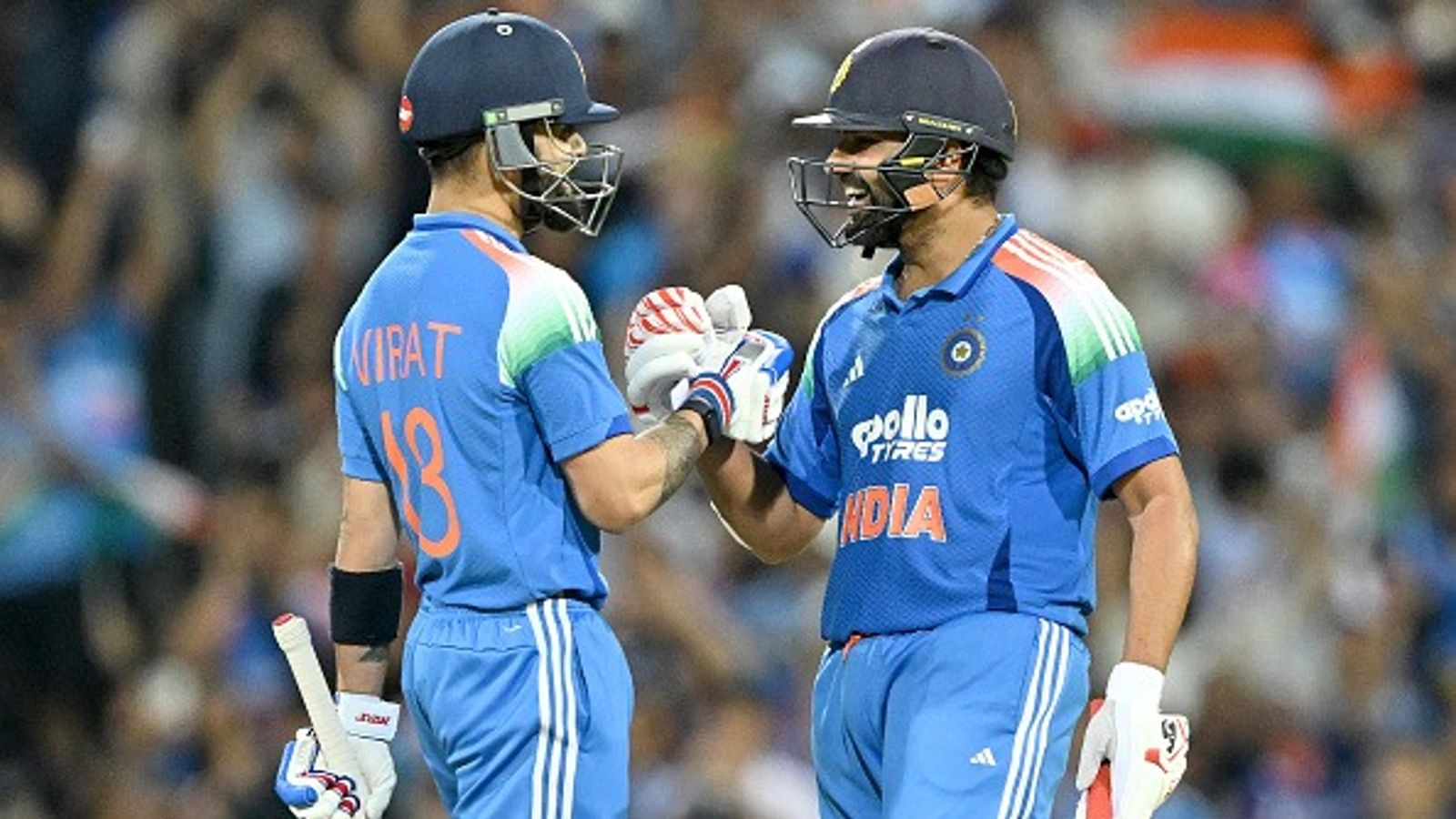 'The moment they made themselves available for this trip...': Sunil Gavaskar's final word on Rohit Sharma-Virat Kohli's 2027 ODI World Cup fate India's superstar batting duo Rohit Sharma (R) and Virat Kohli in this frame