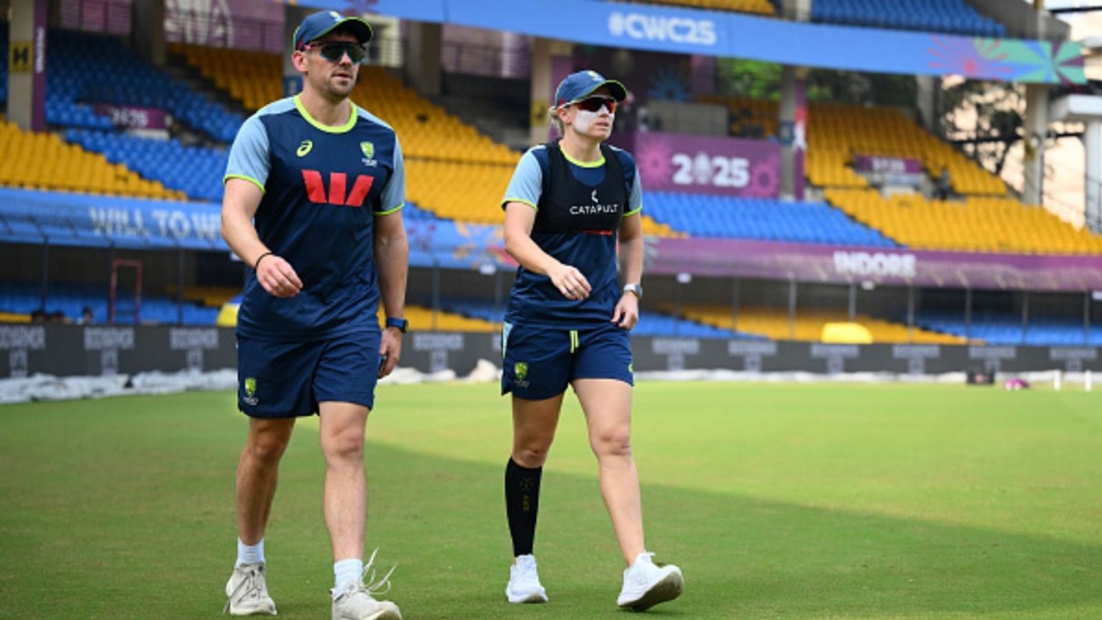 Will Australia captain Alyssa Healy play Women's World Cup semifinal against India after missing 2 games? Head coach gives major update Captain of Australia, Alyssa Healy during the net session at Holkar Cricket Stadium on October 24, 2025 in Indore, India.
