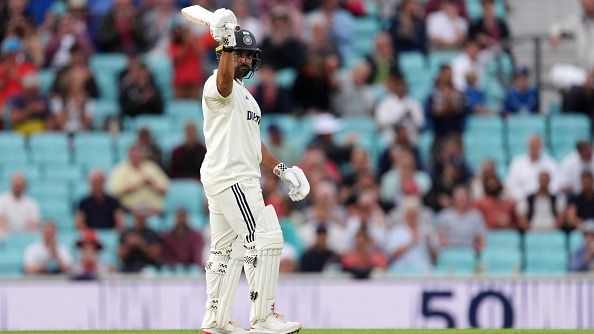 India's veteran batter Karun Nair in this frame