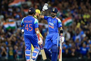 'We enjoyed every moment...': Rohit Sharma reflects on massive partnership with Virat Kohli in 3rd ODI vs Australia SportsTak
