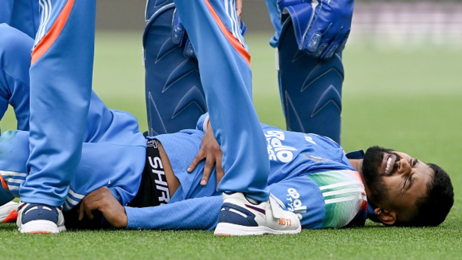 'Scans have revealed a laceration injury to the spleen': BCCI provides update on Shreyas Iyer's recovery in hospital, Team India doctor to stay in Sydney Shreyas Iyer of India sustains an injury while taking the catch to dismiss Alex Carey of Australia during game three of the ODI series at Sydney Cricket Ground on October 25, 2025.