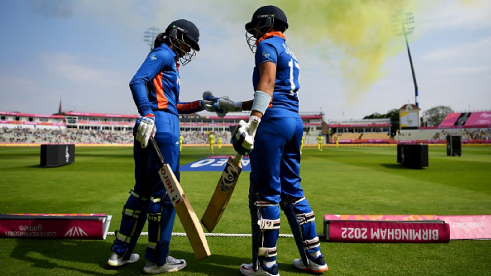 India opener Pratika Rawal ruled out of Women's ODI World Cup 2025, former Under-19 captain named replacement Smriti Mandhana and Shafali Verma of Team India take to the field.
