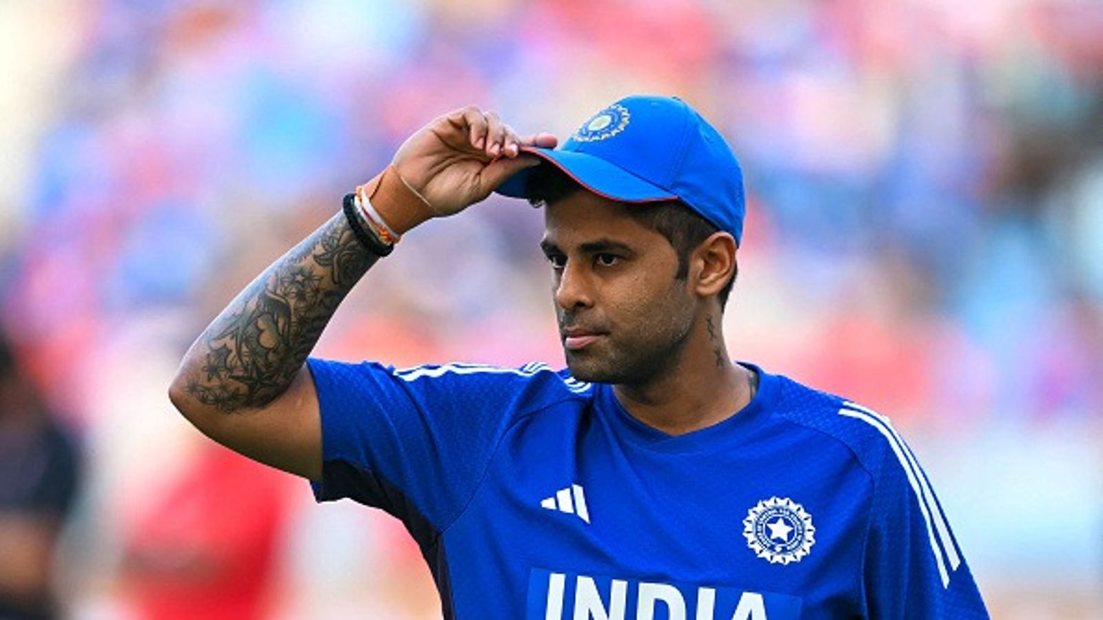 'Team victories often overshadow...': Abhishek Nayar's bold prediction on Suryakumar Yadav's performance against Australia goes viral Suryakumar Yadav walks on the field before the start of the Australia series