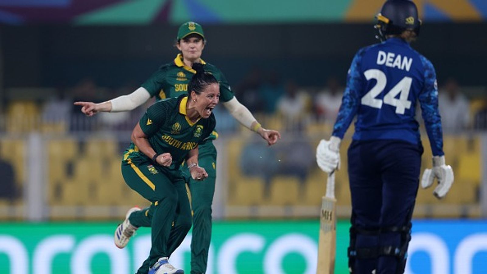 Women's World Cup: Wolvaardt's historic ton, Kapp's magical 5-fer power South Africa to first-ever final with dashing 125-run win over England Women's World Cup: Wolvaardt's historic ton, Kapp's magical 5-fer power South Africa to first-ever final with dashing 125-run win over England