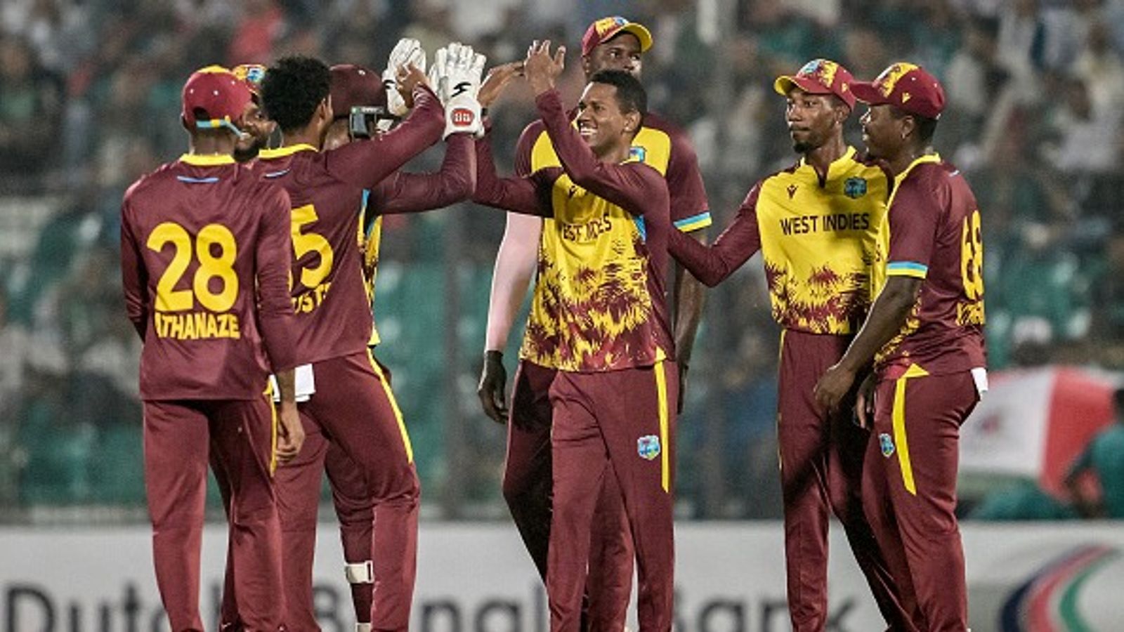 BAN vs WI: Quartet of Akeal, Shepherd, Athanaze, Hope hand West Indies tight 14-run win over Bangladesh in 2nd T20I to seal series 2-0 BAN vs WI: Quartet of Akeal, Shepherd, Athanaze, Hope hand West Indies tight 14-run win over Bangladesh in 2nd T20I to seal series 2-0