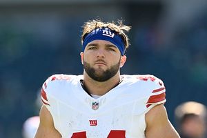 Jaxson Dart reacts to Cam Skattebo's return to Giants facility after ankle injury SportsTak