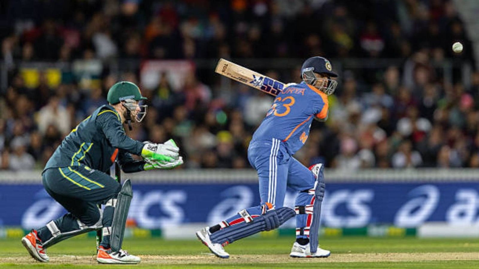 'There is no better position...': Ex-India star wants Suryakumar Yadav to bat on this spot amid poor T20I form Suryakumar Yadav (c) of India bats during the first T20I match between Australia and India at Manuka Oval on October 29, 2025 in Canberra, Australia