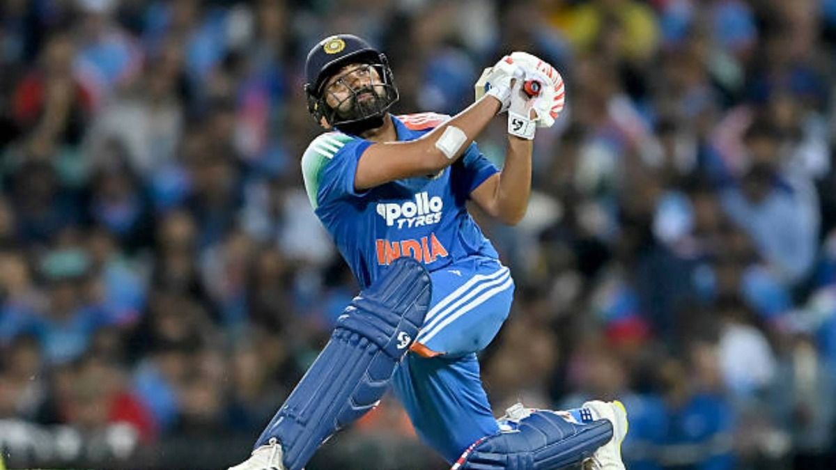 Rohit Sharma in this frame