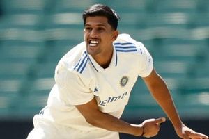IND A vs SA A: Tanush Kotian's four-fer helps India keep South Africa to 299/9 after Hermann-Hamza's fifties on Day 1 SportsTak