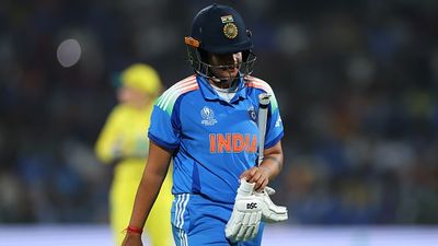 'Godsent' Shafali Verma's dream ODI return ends in agony as she falls cheaply in crunch Women's World Cup semifinal vs Australia India's star batter Shafali Verma in this frame