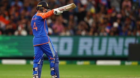 India's explosive batter Abhishek Sharma in this frame India's explosive batter Abhishek Sharma in this frame