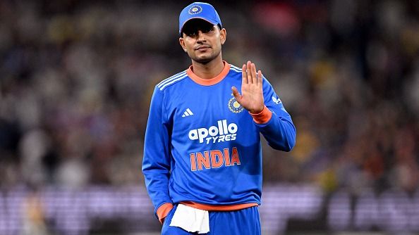 India captain Shubman Gill in this frame India captain Shubman Gill in this frame