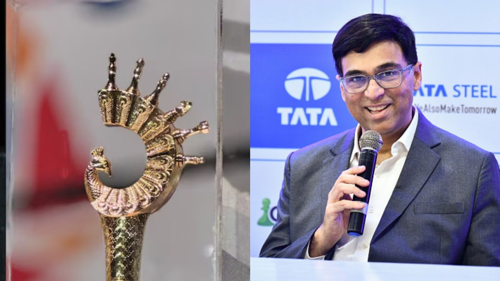 Viswanathan Anand honoured as FIDE names Chess World Cup trophy after him Viswanathan Anand and FIDE Chess World Cup trophy