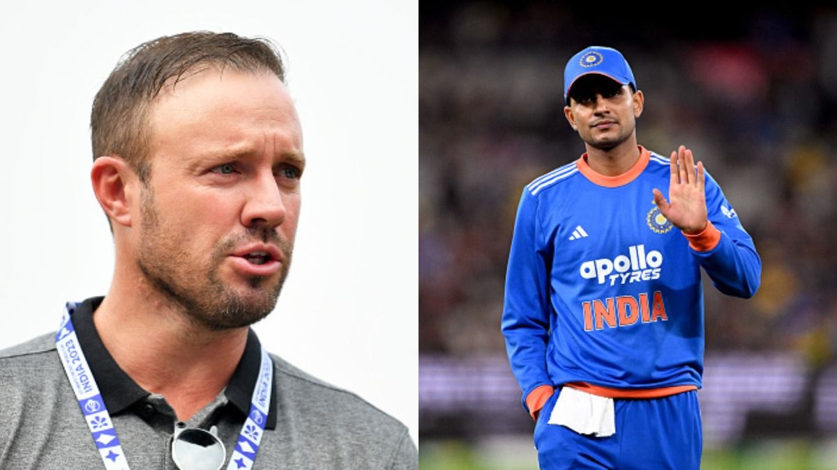 IN Pic: AB de Villers and Shubman Gill IN Pic: AB de Villers and Shubman Gill