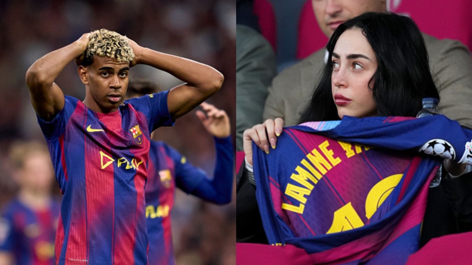 Breakup Alert: Lamine Yamal confirms separation from Argentine musician Nicki Nicole Lamine Yamal and Nicki Nicole in the frame (Images via Getty)