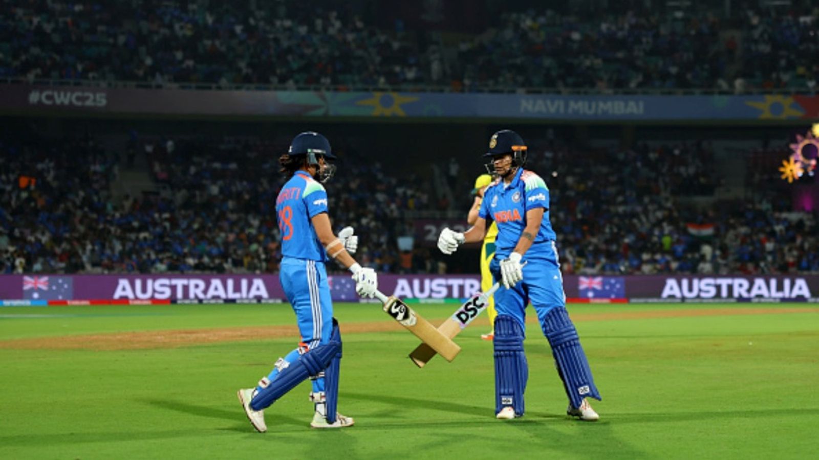 'India have been weak against left-arm spin': Former India captain points out important element for South Africa in World Cup final Shafali Verma and Smriti Mandhana of India walk out to bat during the ICC Women's Cricket World Cup India 2025 semi-final match against Australia at DY Patil Stadium on October 30, 2025 in Navi Mumbai, India.