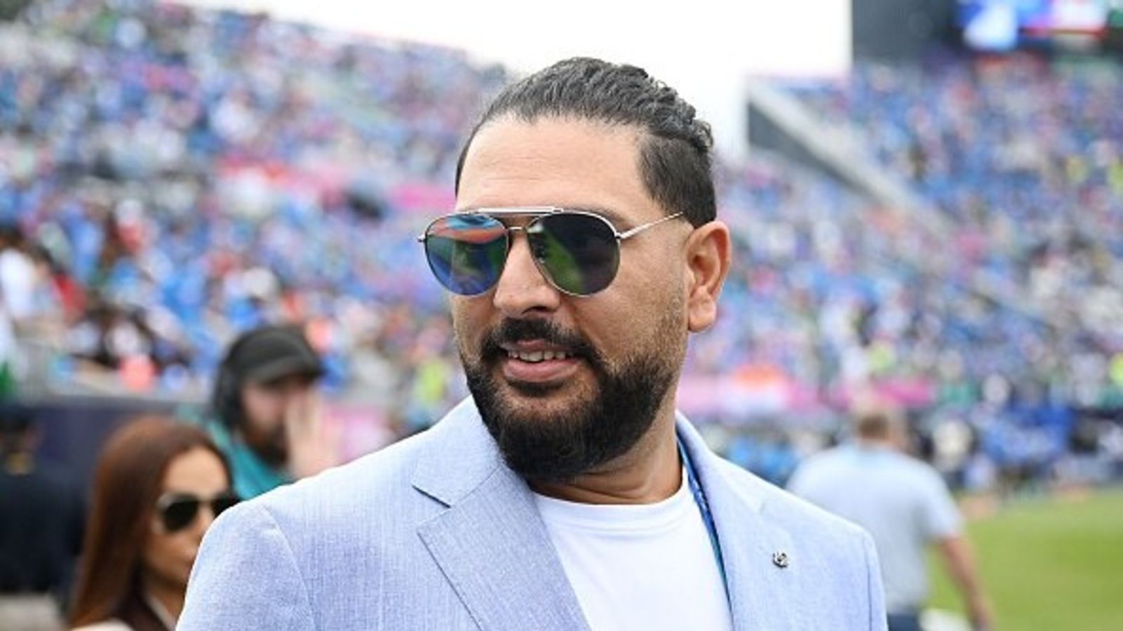 'Looking forward to the opportunity...': Nicholas Pooran reacts to speculations around Yuvraj Singh's appointment as LSG head coach ahead of IPL 2026 Yuvraj Singh looks on during the ICC Men's T20 Cricket World Cup West Indies & USA 2024 match between India and Pakistan at Nassau County International Cricket Stadium