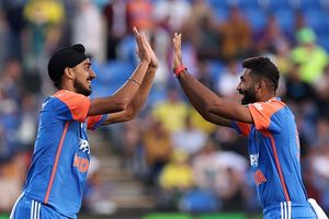 'When someone like Bumrah is bowling...': Arshdeep Singh explains how wicketless Jasprit helped him to pick 3 fer vs Australia in 3rd T20I SportsTak