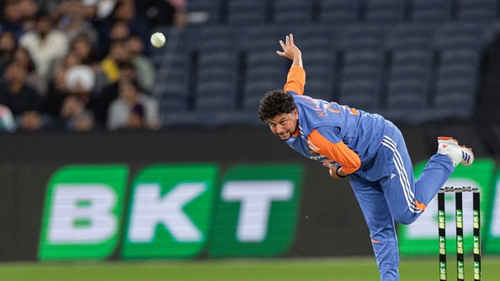 Kuldeep Yadav ruled out of India vs Australia T20I series, BCCI reveals shocking reason behind sudden exit Kuldeep Yadav of India bowls during the 2nd match of the BKT Tyres Men's T20I Series between Australia and India at Melbourne Cricket Ground on October 31, 2025 in Melbourne, Australia.