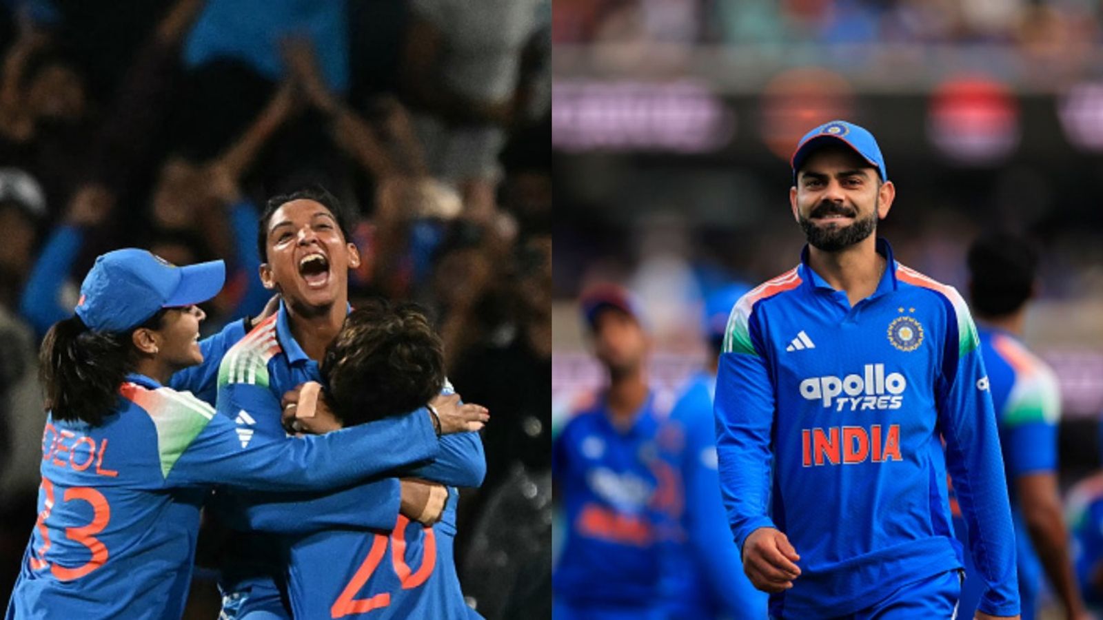 Virat Kohli reacts after India lift Women's World Cup 2025 trophy, writes 'This will inspire generations of girls to...' Virat Kohli reacts after India lift Women's World Cup 2025 trophy, writes 'This will inspire generations of girls to...'