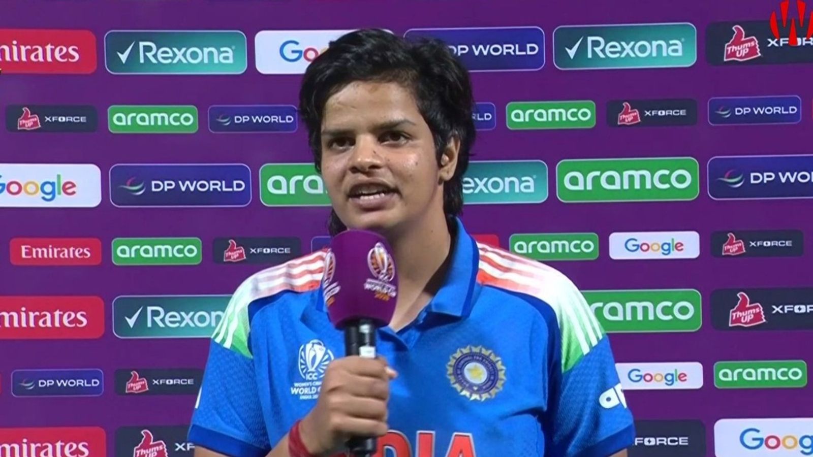 'Maine starting me hi bola tha bhagwan ne mujhe yaha...': World Cup 2025 final hero Shafali Verma believed she could do anything India opener Shafali Verma in the post-match presentation ceremony.