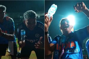 WATCH - 'Na lega koi panga, kar denge hum danga...': ODI World Champions reveal team song kept under wraps for 4 years SportsTak