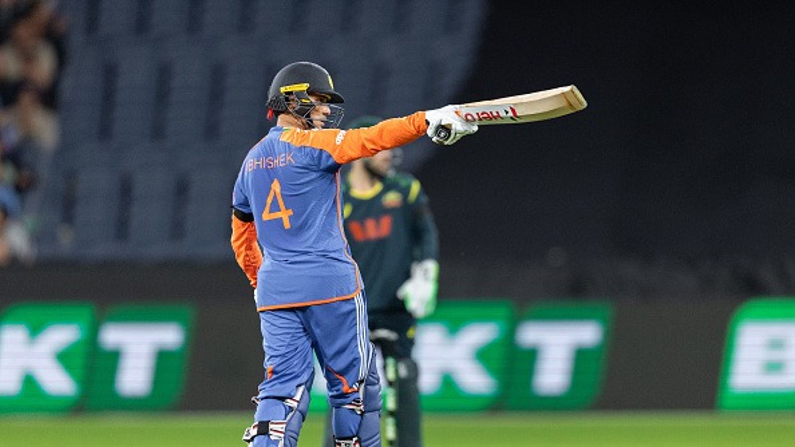 'He is a serious talent and goes so hard...': Australia spinner fires Abhishek Sharma's warning for Mitchell Marsh-led side ahead of fourth T20I Abhishek Sharma of India raises bat after reaching fifty during the 2nd match of the BKT Tyres Men's T20I Series between Australia and India